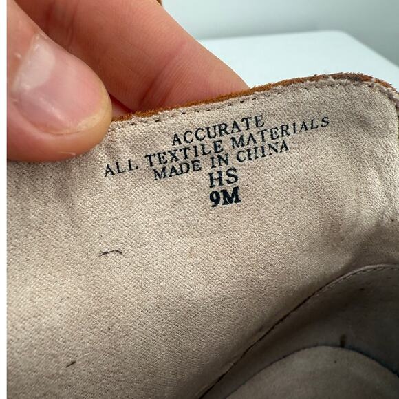 NEW Charles by Charles David 'Accurate' Amber Brown Zippered Ankle Bootie Size 9 - Picture 4 of 11